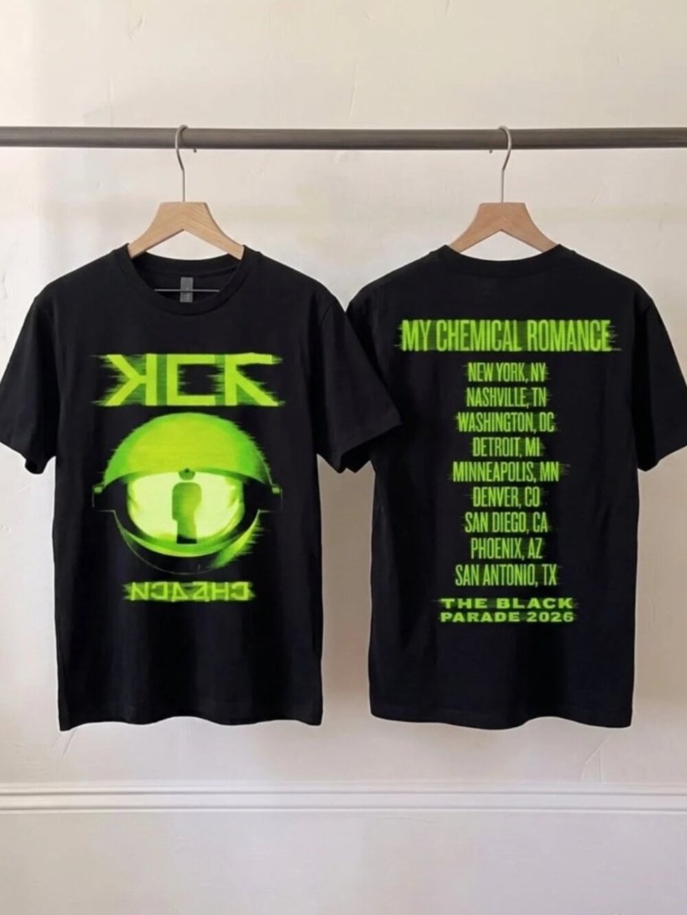 My Chemical Romance The Black Parade Tour 2026 T-Shirt Reprint